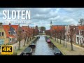 Sloten 4K Walk In The Smallest Frisian City