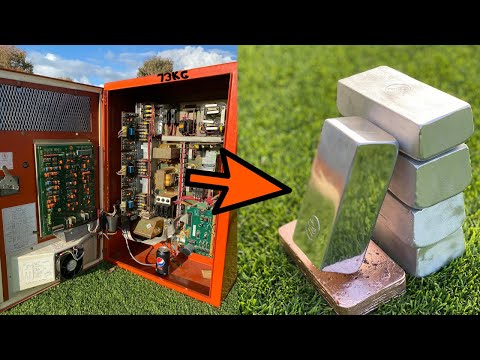 VSD Metal Meltdown - Cabinet Copper Casting - Trash To Treasure - ASMR Metal Melting - BigStackD