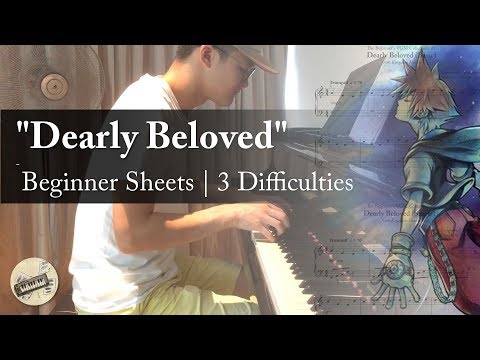 "Dearly Beloved" || Beginner’s VGM Piano Collection #1