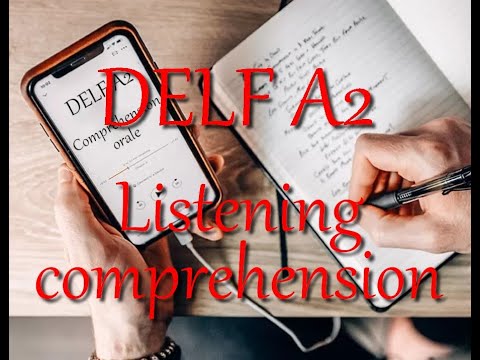 DELF A2 listening comprehension (with answers) - part 1