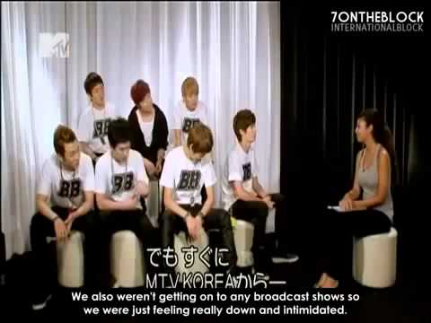 [7ONTHEBLOCK] 111025 MTV Match Up - Block B & B1A4 Interview