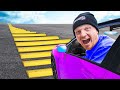 Cars vs 1,000 Speed Bumps Challenge