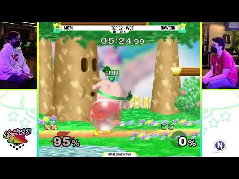 No Jawns 2:Top 32 - WQF - MOT$ (Fox) Vs. Dawson (Puff) - SSBM Tournament