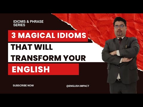 Learn 3 Powerful Idioms to Sound Fluent in English | Idioms | Phrases | Prabhakar Sir