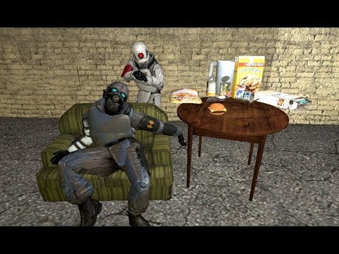 Resistance VS Elite Combine Huge NPC Battle Garry's Mod