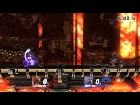 Ganondorf shuts out Mewtwo Smash!