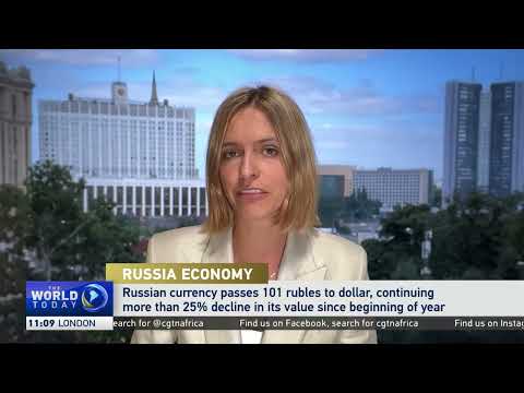 Russian ruble hits its lowest value since early 2023