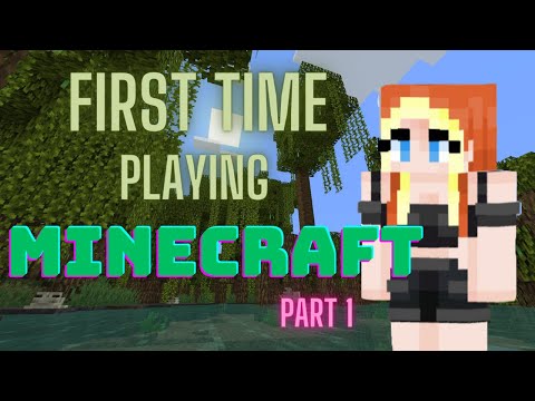 First time playing Minecraft EVER!