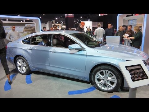 2014 Chevy Impala 2LT Sedan At The 2014 NAIAS Auto Show