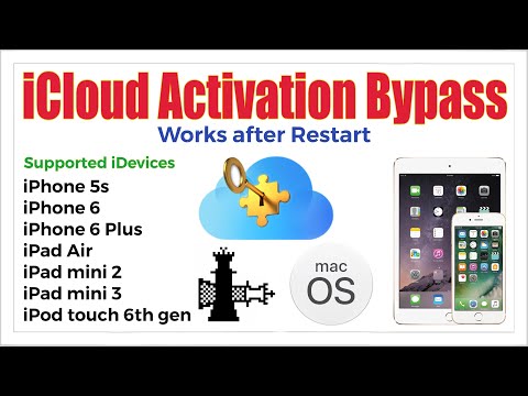 MacOS | iOS 12.4.4 iCloud Activation Bypass | iPhone 5s, 6, 6 Plus | iPad Air, mini 2,  mini3