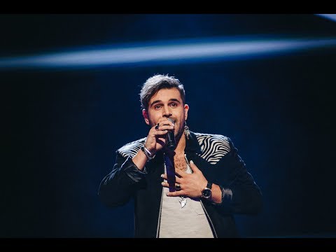 Joakim Jakobsson sjunger Dancing on my own i Idol 2017 - Idol Sverige (TV4)