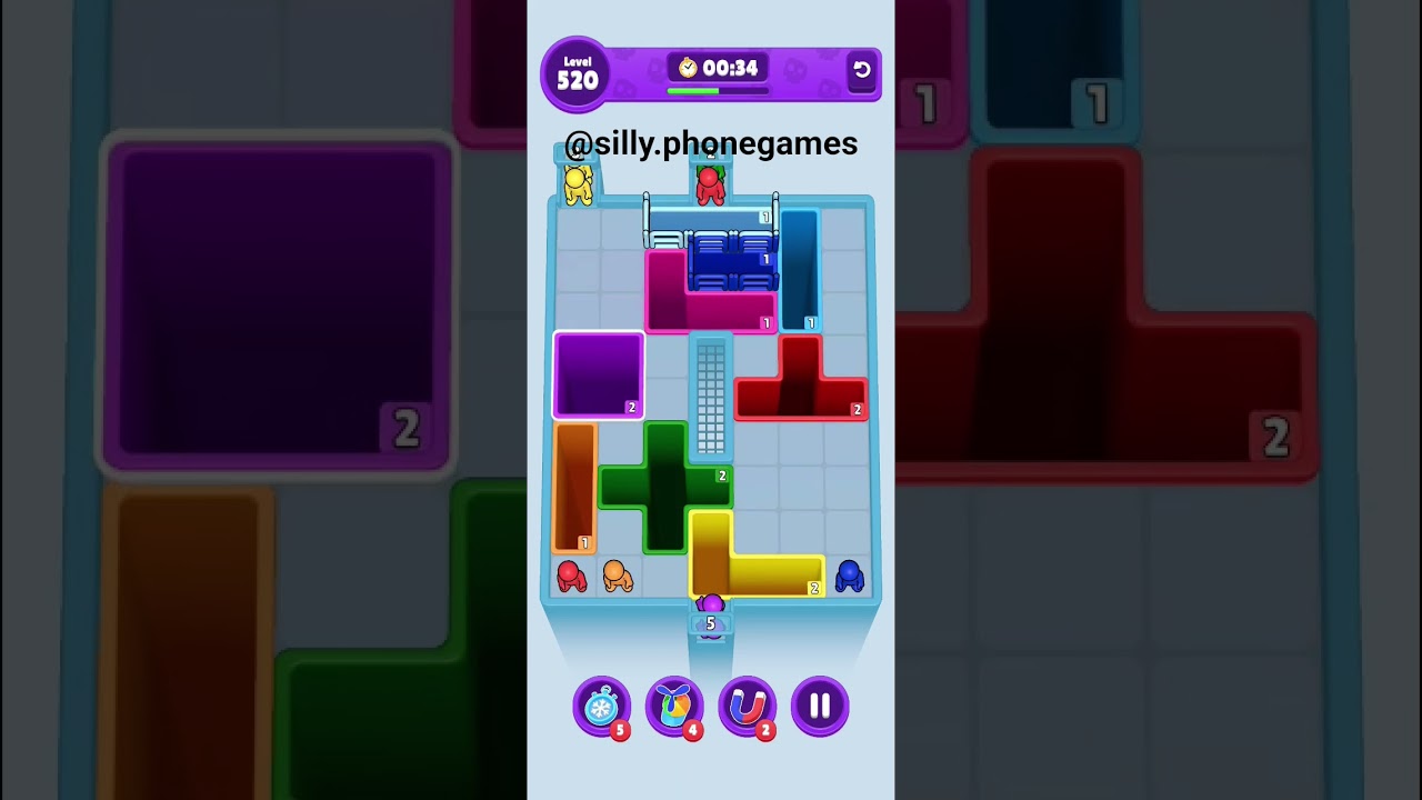 Drop Away Level 520 Walkthrough Solution