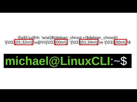 Linux Command Line (77) Custom Prompt
