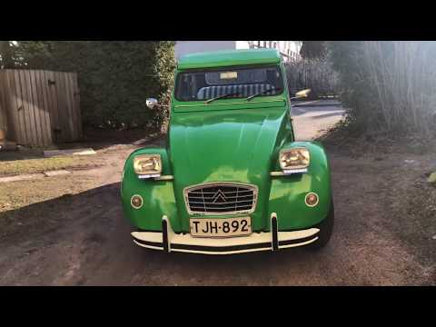 CITROEN 2CV6, 1976 RESTORATION PROJECT 26.7.2019 - 28.2.2020, täysremontti❤️