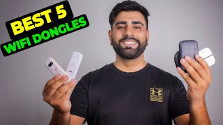 Best WiFi Dongle in India 2023 || Hotspot Portable Wi-Fi Data Device || Maha Speed Tests