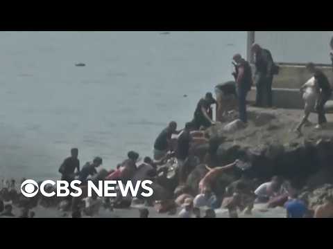 Spain to put containment fence around Ceuta after deadly border rush from Morocco