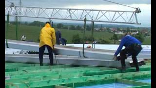 Zambelli RIB-ROOF Speed 500 fémtető rendszer