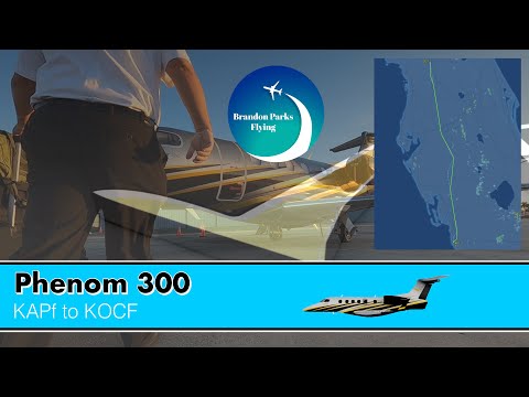 Phenom 300 KAPF to KOCF