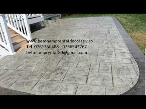 Beton Amprentat Bodești -Prahova Tel.0761350488 -0766543767