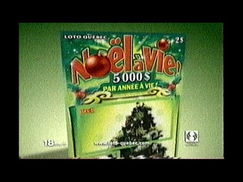 Pub Québec - Loto-Québec - Noël à Vie (2005)