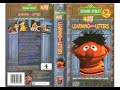 Original VHS Opening And Closing To Sesame Street Learning About Letters UK VHS Tape