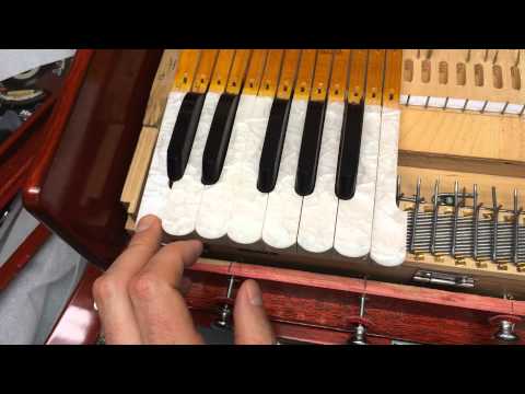 What is a harmonium octave coupler?