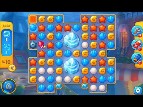 Fishdom 2021 - Level 6768   #playrix #fishdom #gaming