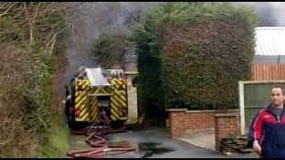 preview picture of video 'fire in bromyard'