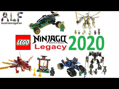 LEGO Ninjago Legacy Winter 2019 - 2020 Compilation of all Sets
