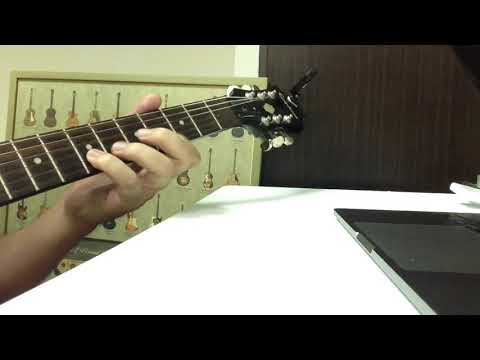 Jazz Guitar F#dim7 lick practice