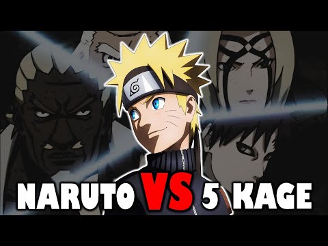 NARUTO VS 5 KAGE !