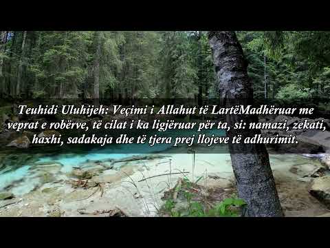 Tre llojet e Teuhidit - Shejh Salih El-Feuzan (Allahu e ruajtë)