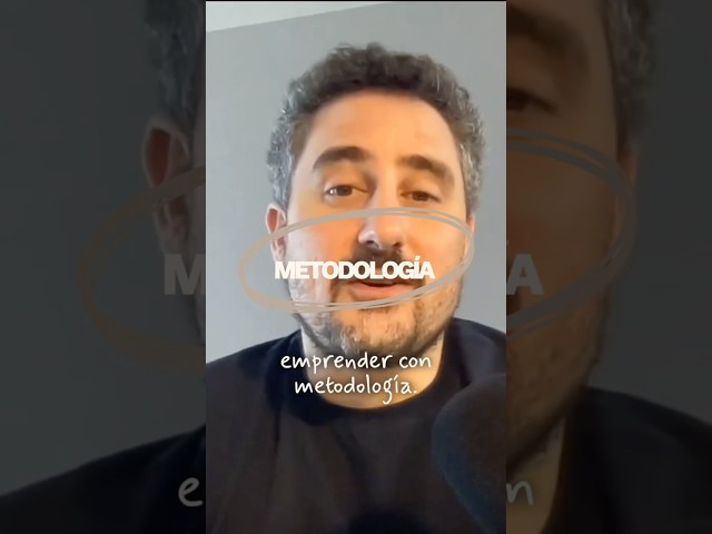 Emprender no es innato, se aprende. Aprender a emprender con metodología es fundamental.