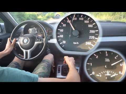 BMW e46 320d 110kw Acceleration (0-100km/h)
