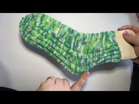 Bananensocken - Socken ohne Ferse stricken