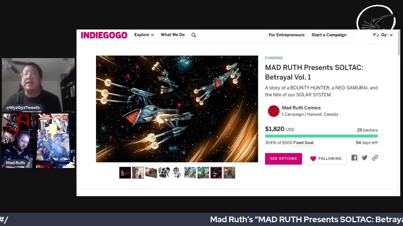 LIVE with Mad Ruth, Promoting “MAD RUTH Presents SOLTAC: Betrayal Vol. 1”!