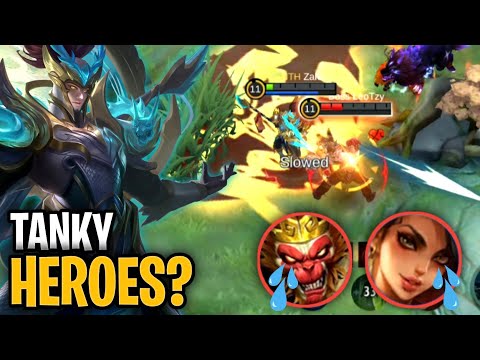 HOW TO DOMINATE ENEMY TANKY HEROES USING ZILONG? ZILONG 100% CRITICAL DAMAGE BEST BUILD | MLBB