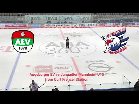 Augsburger EV vs Jungadler Mannheim U15 Ice Hockey