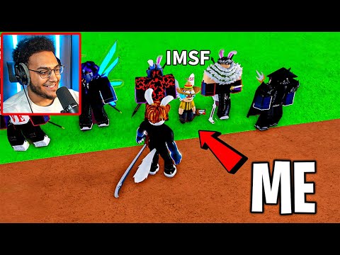 I Went UNDERCOVER in a YOUTUBER Blox Fruits Tournament