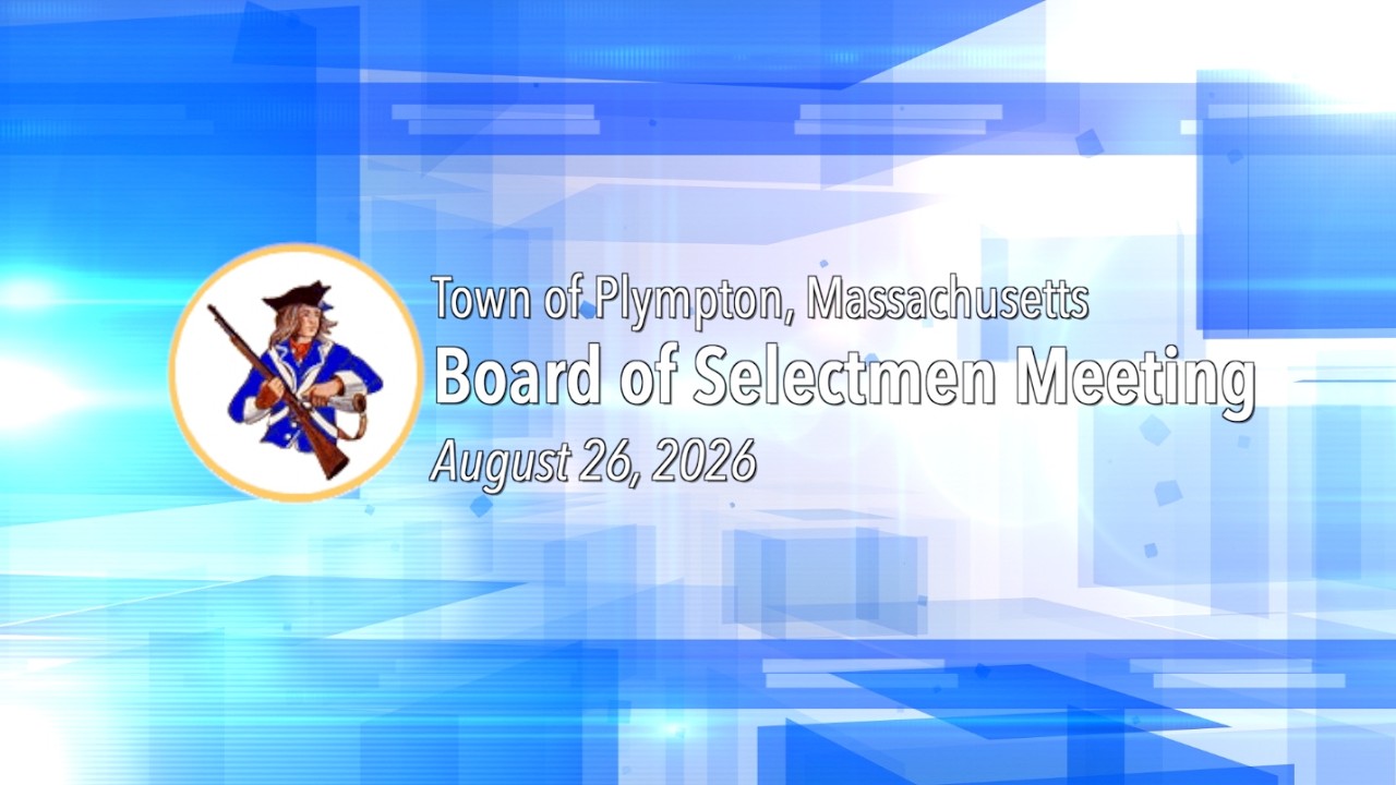 From the Board of Selectmen
