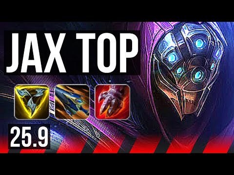 JAX vs JAYCE (TOP) | 40k DMG, Legendary, 11/3/6 | EUW Master | 25.9