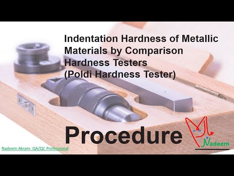 Poldi Hardness Tester