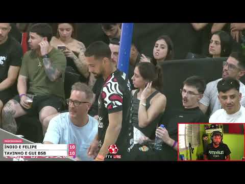 Great match - Tavinho and Gui Bsb vs. Indio and Felipe Iceman - Big Wolf Cup Quarterfinals - Reac...