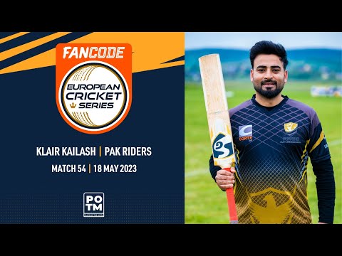 POTM: K.Kailash - PKR vs GCA | Highlights | FanCode ECS Austria | 18 May 2023 | ECS23.350