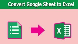 How to Convert Google Sheet to Microsoft Excel Document
