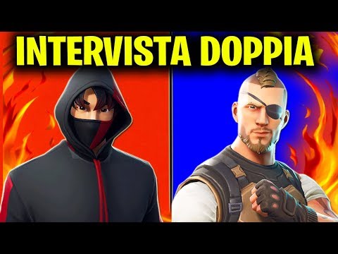 IKONIK E IL FRATELLO DELLA CRUSH - INTERVISTA DOPPIA ( Fortnite )