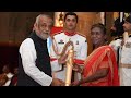 Daaji receiving Padma Bhushan Award by Hon. President Droupadi Murmu