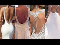 Sultry Elegance: Showcasing Stunning Low Back Wedding Dresses. 2024 WEDDING TREND