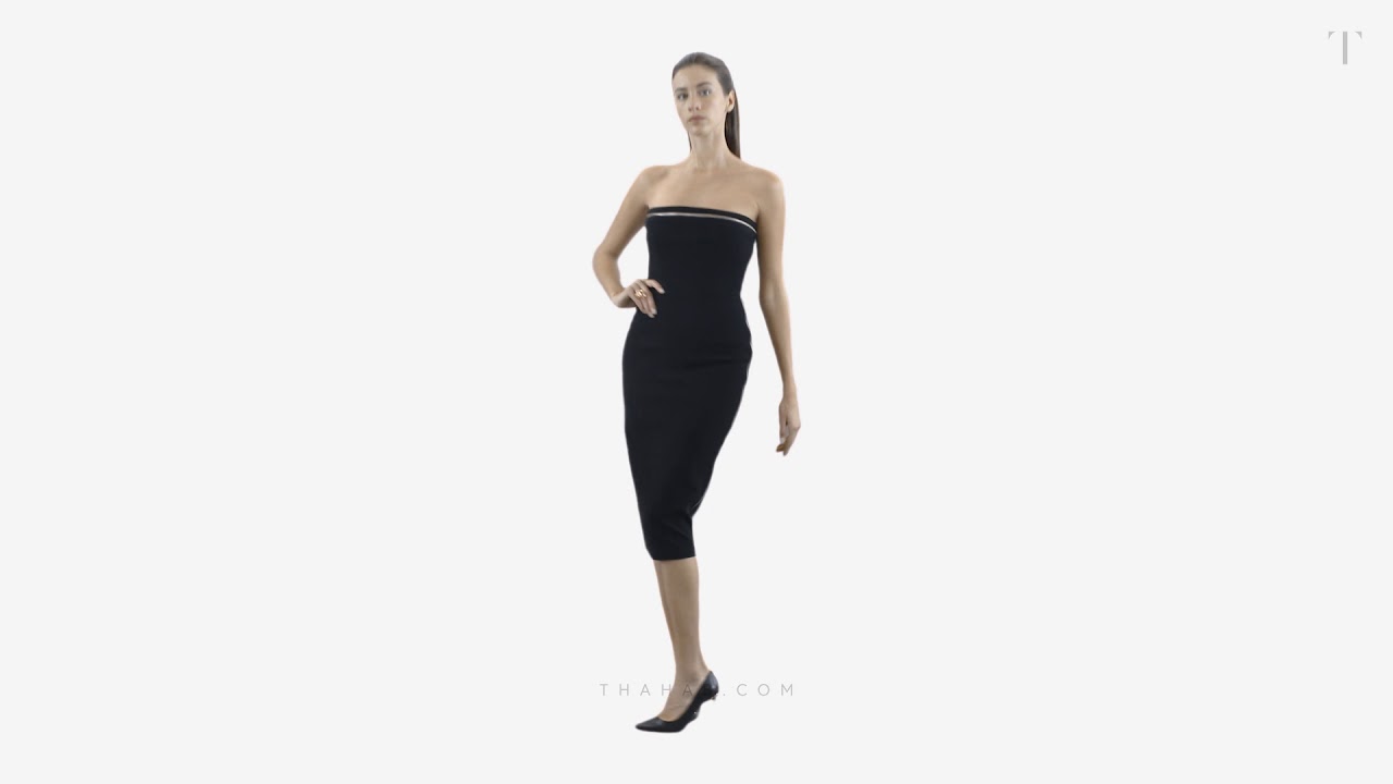THAHAB | Alex Perry Dana Strapless Bodycon Dress