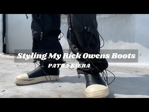 3 Quick Fits ft. Rick Owens Boots | Patra Kiera